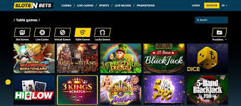 SlotsNBets Online Casino UK Your Premier Destination for Online Gambling
